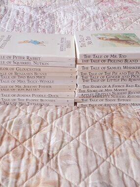 Beatrix Potter Peter Rabbit Book Series 1-23 Lot